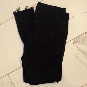 PacSun Midnight Black Cropped Jeans